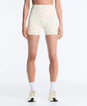 Evermove High-Rise 10Cm Hot Pants with Floral Print Evermove High-Rise 10Cm Hot Pants with Floral Print
