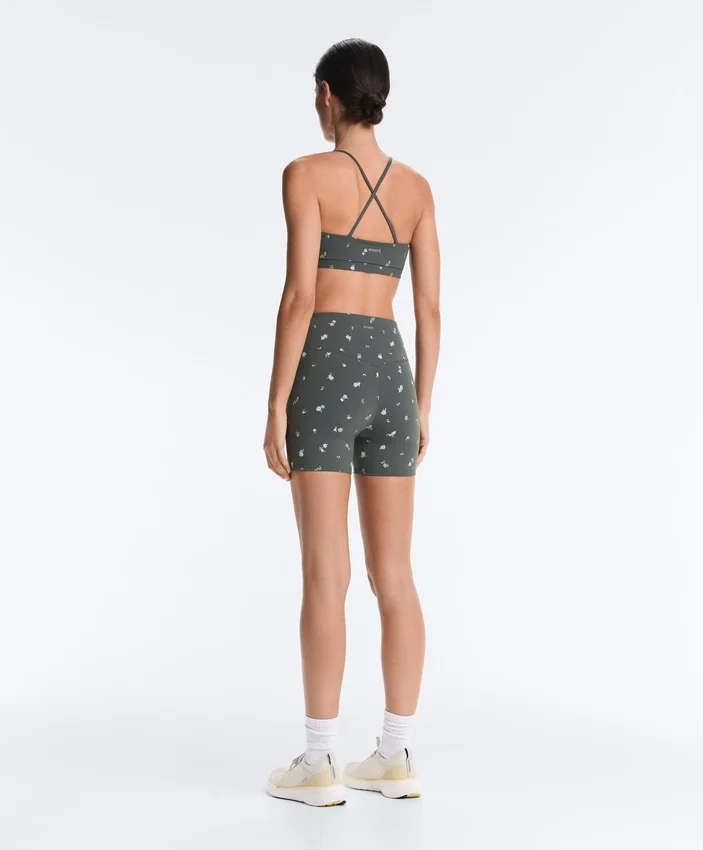 Evermove Light Support Floral Print Sports Bra Evermove Light Support Floral Print Sports Bra