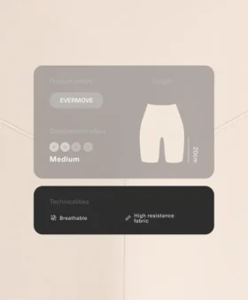 Evermove High-Rise 20Cm Cycle Leggings