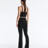 Evermove High Rise Flare Trousers