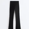 Evermove High Rise Flare Trousers