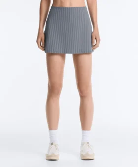 Evermove High Rise Striped Short Skirt Evermove High Rise Striped Short Skirt