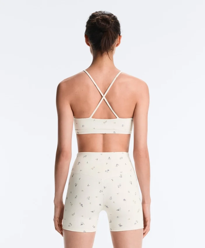 Evermove Light Support Floral Print Sports Bra Evermove Light Support Floral Print Sports Bra