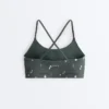 Evermove Light Support Floral Print Sports Bra Evermove Light Support Floral Print Sports Bra