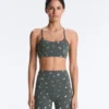 Evermove Light Support Floral Print Sports Bra Evermove Light Support Floral Print Sports Bra