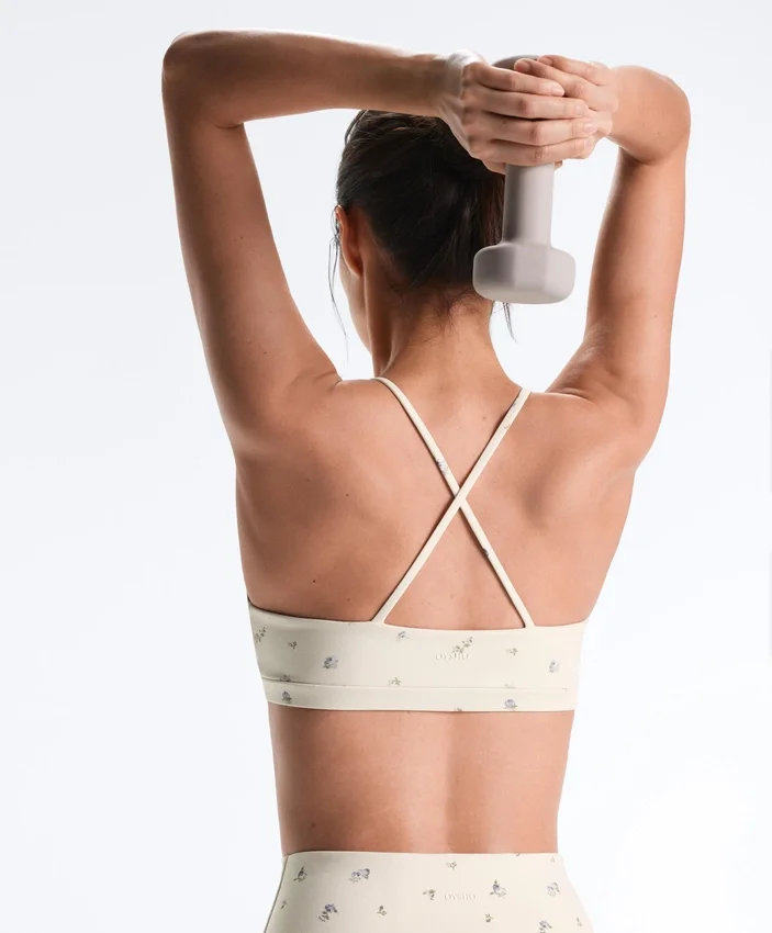 Evermove Light Support Floral Print Sports Bra Evermove Light Support Floral Print Sports Bra
