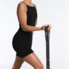 Evermove Open-Back Short Jumpsuit Evermove Open-Back Short Jumpsuit