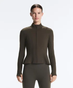 Evermove Peplum Technical Jacket