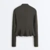 Evermove Peplum Technical Jacket