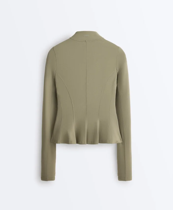 Evermove Peplum Technical Jacket Evermove Peplum Technical Jacket