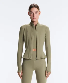 Evermove Peplum Technical Jacket