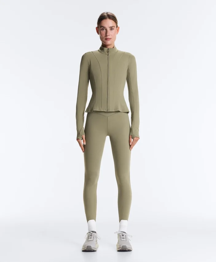 Evermove Peplum Technical Jacket Evermove Peplum Technical Jacket