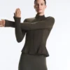 Evermove Peplum Technical Jacket