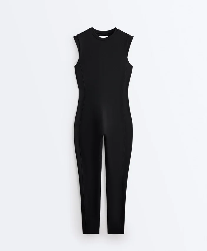 Evermove Sleeveless Long Jumpsuit Evermove Sleeveless Long Jumpsuit