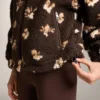 Faux-Shearling Floral Print Jacket Faux-Shearling Floral Print Jacket