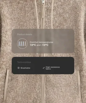 Faux-Shearling Hooded Jacket