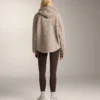 Faux-Shearling Hooded Jacket Faux-Shearling Hooded Jacket