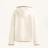 Faux-Shearling Jacket with Hood