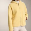 Faux-Shearling Jacket with Hood Faux-Shearling Jacket with Hood