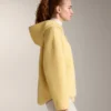 Faux-Shearling Jacket with Hood Faux-Shearling Jacket with Hood