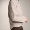 Faux-Shearling Sweatshirt with Front Pocket Faux-Shearling Sweatshirt with Front Pocket
