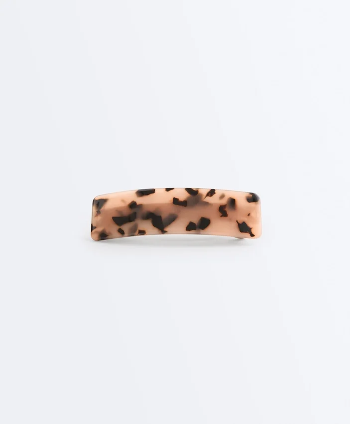 Faux-Tortoiseshell Barrette Faux-Tortoiseshell Barrette