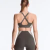 Firm Support Compressive Reflective Sports Bra Firm Support Compressive Reflective Sports Bra
