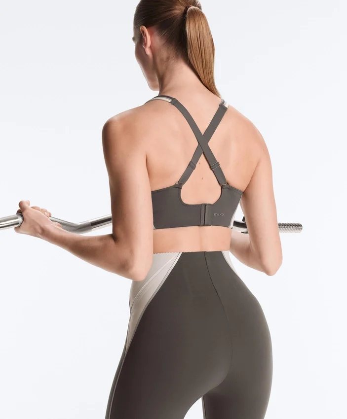 Firm Support Compressive Reflective Sports Bra Firm Support Compressive Reflective Sports Bra