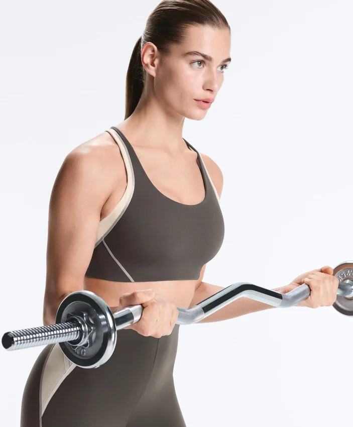 Firm Support Compressive Reflective Sports Bra Firm Support Compressive Reflective Sports Bra