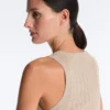 Fitted Ribbed Knit Top
