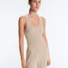 Fitted Ribbed Knit Top