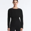 Fitted Waist Cotton Blend T-Shirt Fitted Waist Cotton Blend T-Shirt