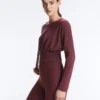 Fitted Waist Cotton Blend T-Shirt Fitted Waist Cotton Blend T-Shirt