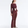 Fitted Waist Cotton Blend T-Shirt Fitted Waist Cotton Blend T-Shirt