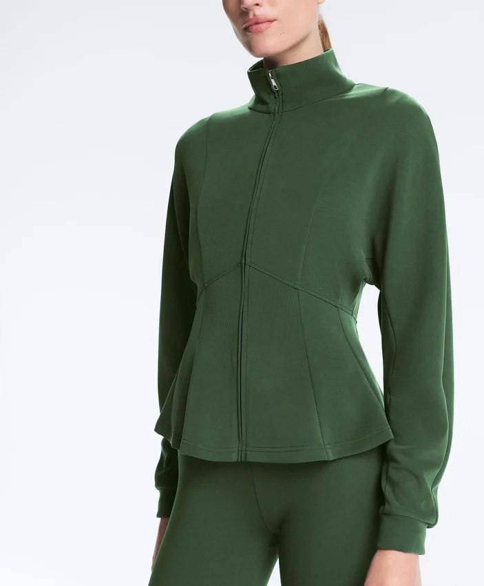 Fitted Waist Jacket with Soft-Touch Modal Fitted Waist Jacket with Soft-Touch Modal