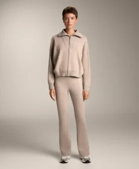 Flare Knit Trousers