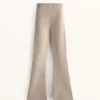 Flare Knit Trousers