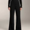 Flare Trousers with Soft-Touch Modal