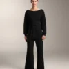Flare Trousers with Soft-Touch Modal