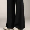 Flare Trousers with Soft-Touch Modal