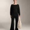 Flare Trousers with Soft-Touch Modal