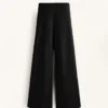 Flare Trousers with Soft-Touch Modal