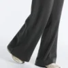 Fleece Cotton Blend Straight-Leg Trousers Fleece Cotton Blend Straight-Leg Trousers