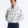 Floral Faux-Shearling Jacket