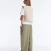 Floral Gingham Quilted Gilet Floral Gingham Quilted Gilet