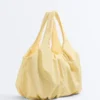 Gathered Shopper Bag