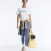 Gathered Shopper Bag