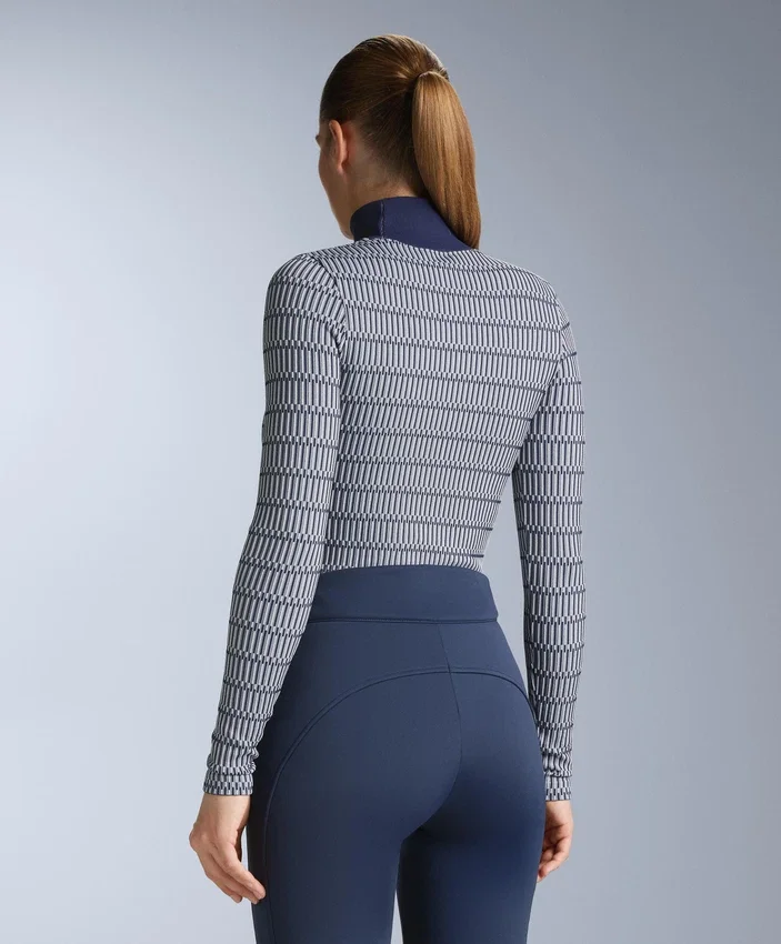 Geometric Seamless Thermal Base Layer T-Shirt Geometric Seamless Thermal Base Layer T-Shirt