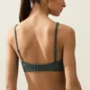 Gingham Halterneck Bikini Top