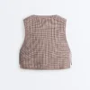 Gingham Quilted Gilet Gingham Quilted Gilet